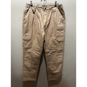 5.11 Tactical Series 74251 Size 34x32 Cargo Law Enforcement Pants Khaki EUC